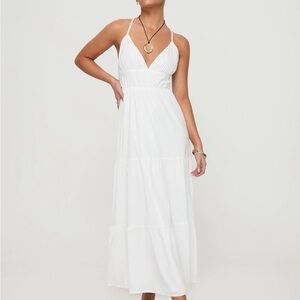 Princess Polly White Maxi Dress